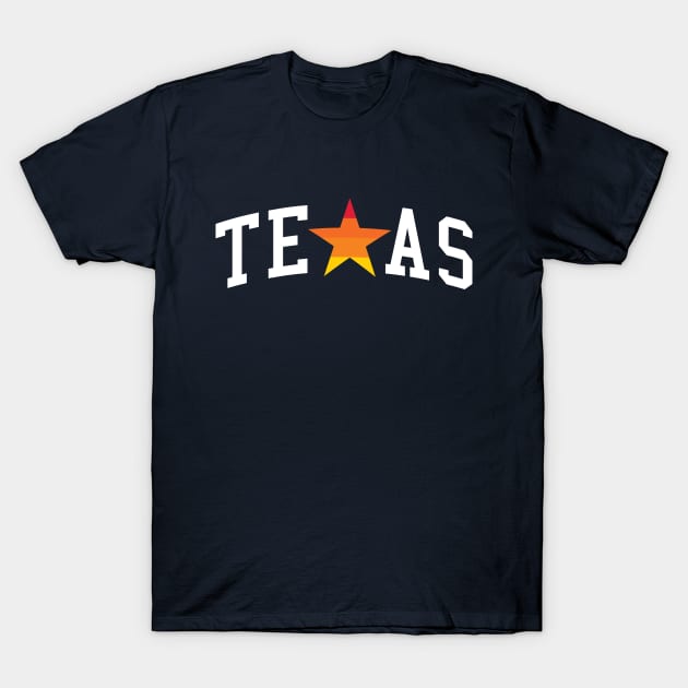 Houston H-Town Baseball Fan Tee: Hit It Out of the Park, Y'all! T-Shirt by CC0hort